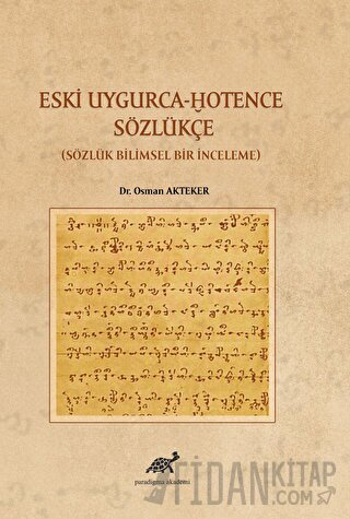 Eski Uygurca – Hotence Sözlükçe