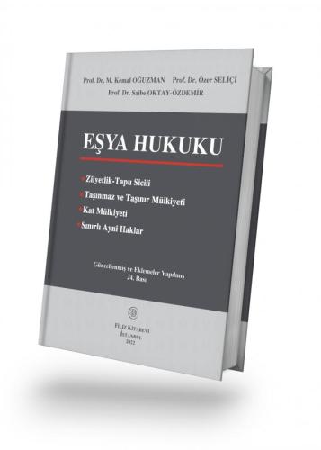 Eşya Hukuku (Ciltli) 24. Baskı