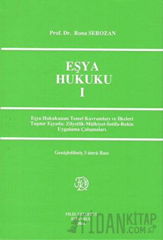 Eşya Hukuku I