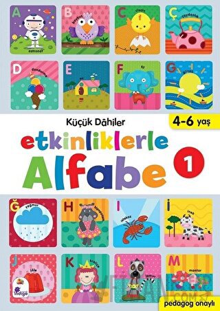 Etkinliklerle Alfabe 1 - Küçük Dahiler
