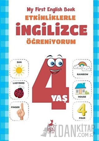 Etkinliklerle İngilizce Öğreniyorum 4 Yaş