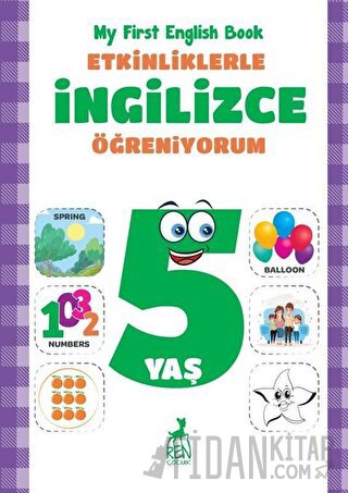 Etkinliklerle İngilizce Öğreniyorum 5 Yaş