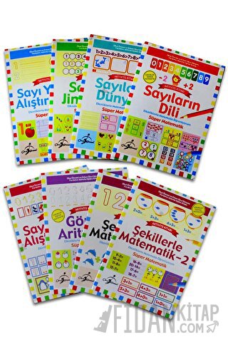 Etkinliklerle Matematik Öğreniyorum (8 Kitap Takım) Kolektif