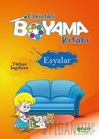 Etkinlikli Boyama Kitabı Eşyalar Kolektif