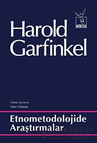 Etnometodolojide Araştırmalar Harold Garfinkel