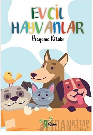 Evcil Hayvanlar - Boyama Kitabı