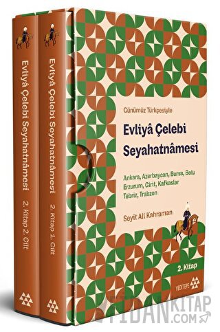 Evliya Çelebi Seyahatnamesi 2. Kitap 2 Cilt (Kutulu)
