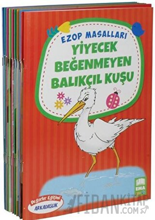 Ezop Masalları Büyük Boy - 10 Kitap Takım