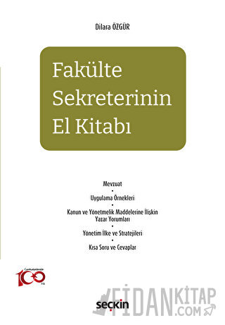 Fakülte Sekreterinin El Kitabı