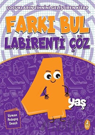 Farkı Bul Labirenti Çöz 4 Yaş