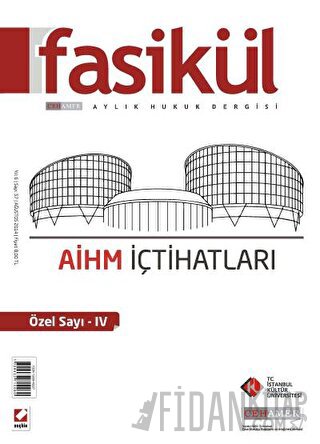 Fasikül Aylık Hukuk Dergisi Sayı:56 Ağustos 2014