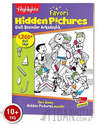 Favori Hidden Pictures - Arkadaşlık Puzzle (Tek Kitap) Kolektif