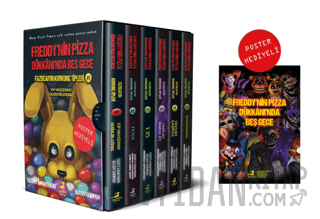 Fazbear’ın Korkunç Tipleri Serisi 6 Kitap - Poster Hediyeli Kutulu Set