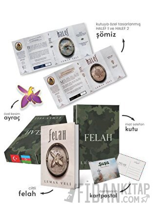 Felah 1- Hediyeli Özel Kutu (Ciltli) Leman Veli
