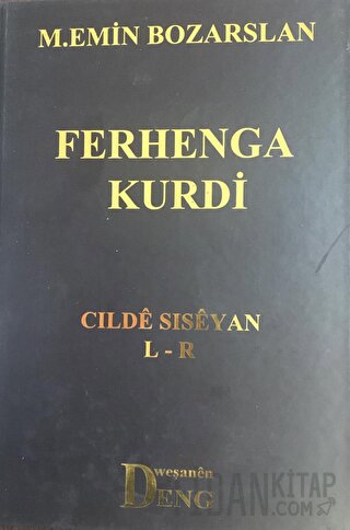 Ferhenga Kurdi (Ciltli) M. Emin Bozarslan