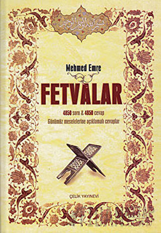 Fetvalar (Sorulu-Cevaplı) 2 Cilt Takım (2.Hamur) (Ciltli)