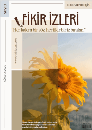 Fikir İzleri Edebiyat Dergisi 3. Sayı - Ağustos 2025