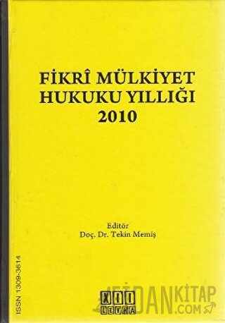 Fikri Mülkiyet Hukuku Yıllığı 2010 (Ciltli)