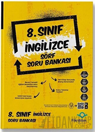 FikriBilim 8. Sınıf İngilizce Sörf Soru Bankası