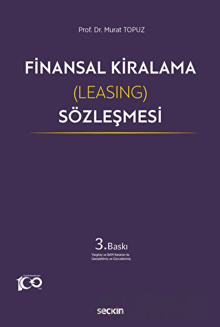 Finansal Kiralama (Leasing) Sözleşmesi (Ciltli)