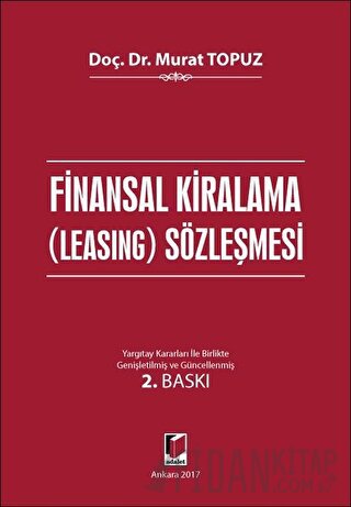 Finansal Kiralama (Leasing) Sözleşmesi Murat Topuz