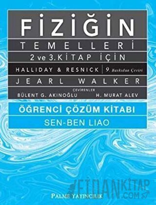 Fiziğin Temelleri 2. ve 3. Kitap İçin