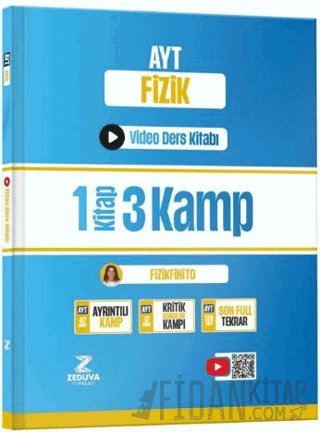 Fizikfinito AYT Fizik 1 Kitap 3 Kamp Video Ders Kitabı Didar Baskın