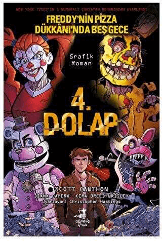 Freddy'nin Pizza Dükkanı'nda Beş Gece - 4. Dolap Çizgi Roman Scott Caw
