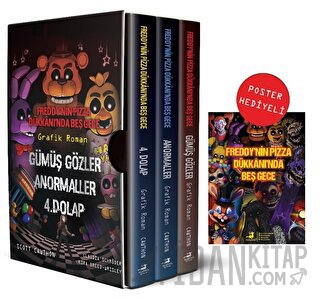 Freddy'nin Pizza Dükkanında Beş Gece Çizgi Roman Poster Hediyeli Kutulu Set