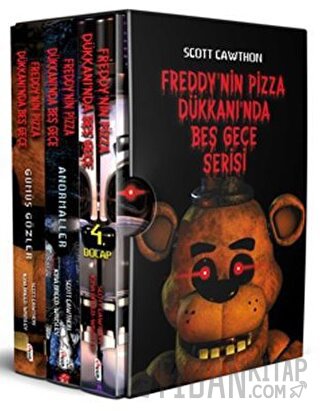 Freddy'nin Pizza Dükkanı'nda Beş Gece Serisi Seti (3 Kitap Takım) Kira