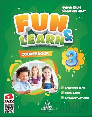 Fun and Learn 3 (Course Book, Activity Book, Fun Magazine) Hasan Erün