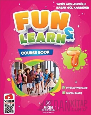 Fun and Learn 7 (Course Book, Test Book) Yasin Arslanoğlu