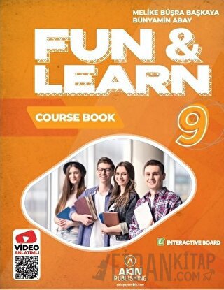 Fun and Learn 9 (Course Book, Activity Book, Skills Book) Melike Büşra