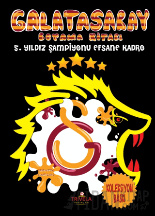 Galatasaray Boyama Kitabı Koleksiyon Baskı