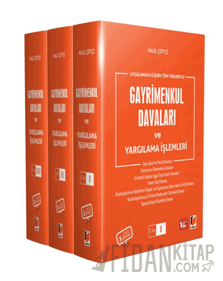 Gayrimenkul Davaları ve Yargılama İşlemleri (Ciltli)