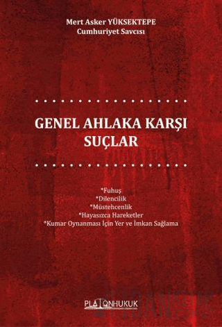 Genel Ahlaka Karşı Suçlar