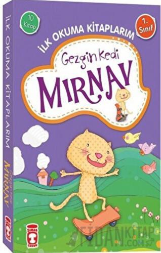 Gezgin Kedi Mırnav - İlk Okuma Kitaplarım Set (10 Kitap Takım)