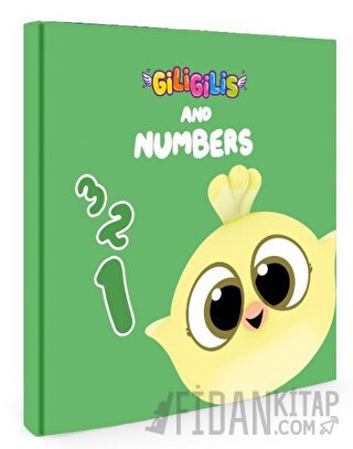 Giligilis and Numbers - İngilizce Eğitici Mini Karton Kitap Serisi
