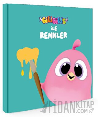 Giligilis ile Renkler - Eğitici Mini Karton Kitap Serisi