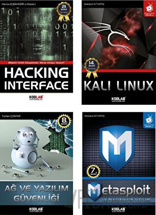 Global Hacking ve Güvenlik Seti (4 Kitap Takım) Kolektif