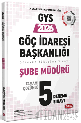 Göç İdaresi Başkanlığı Şube Müdürlüğü GYS Tamamı Çözümlü 5 Deneme Sına