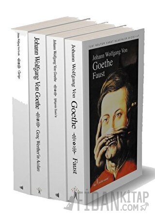 Goethe Seti - (4 Kitap Takım) Johann Wolfgang von Goethe