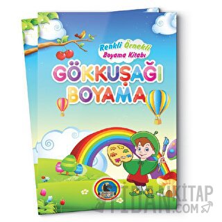 Gökkuşağı Boyama - Örnekli Renkli
