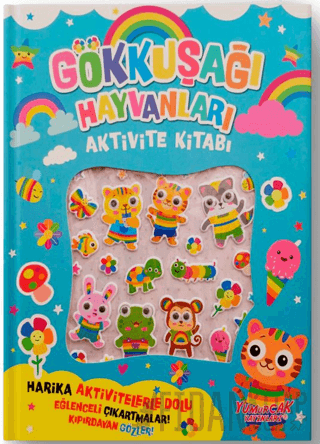 Gökkuşağı Hayvanları Aktivite Kitabı