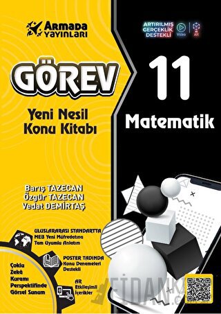 Görev 11.Sınıf Matematik Yeni Nesil Konu Kitabı Vedat Demirtaş