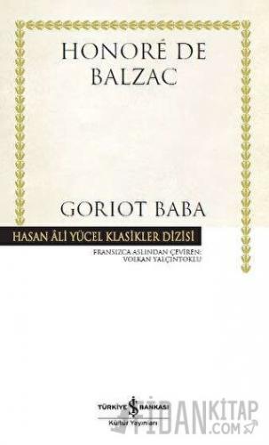 Goriot Baba (Ciltli) Honore de Balzac