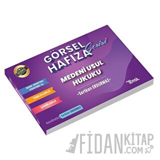 Görsel Hafıza Serisi Medeni Usul Hukuku Temsil Kitap Yayınları 2023