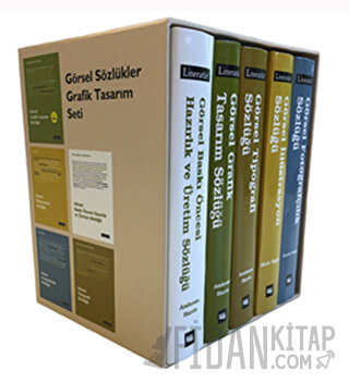 Görsel Sözlükler Grafik Tasarım Seti (5 Kitap Kutulu) (Ciltli) David P
