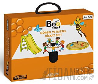 Görsel ve İşitsel Dikkat Seti 3-4 Yaş Bee Smart Kolektif