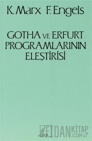 Gotha ve Erfurt Programlarının Eleştirisi